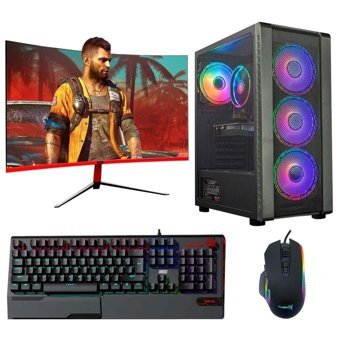 Dragos DRX2846 Harici GeForce GTX 1660 Super AMD Ryzen 5 3600 16 GB Ram 512 GB SSD Tower FreeDos 27 inç Monitörlü Masaüstü Oyuncu Bilgisayarı