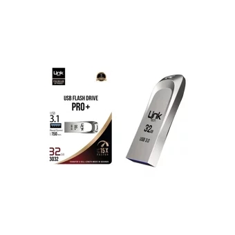 Linktech 3032 Premium Pro Plus USB 3.1 Usb Type-A 32 GB Flash Bellek Gümüş