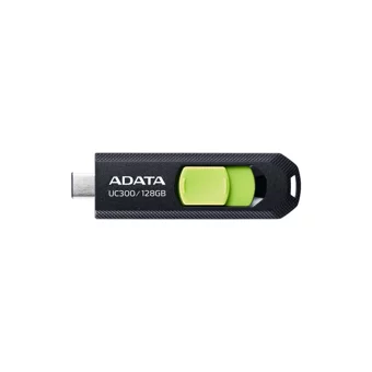 Adata ACHO-UC300 USB 3.2 Usb Type-C 128 GB Flash Bellek Siyah Yeşil