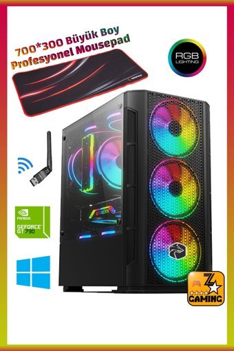 Zeiron Vulcan Beta A52 Harici GeForce GT 730 Intel Core i5 3470 16 GB Ram 500 GB HDD + 240 GB SSD Tower FreeDos Masaüstü Oyuncu Bilgisayarı