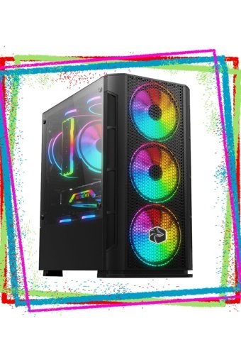 Zeiron Esc X50 Harici Radeon RX 550 Intel Core i5 3470 8 GB Ram 500 GB HDD + 120 GB SSD Tower FreeDos Masaüstü Oyuncu Bilgisayarı