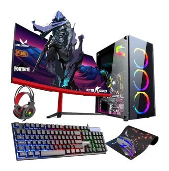 Zeiron SP03 Harici GeForce GT 730 Intel Core i5 3470 16 GB Ram 1 TB SSD Tower FreeDos 23.8 inç Monitörlü Masaüstü Oyuncu Bilgisayarı