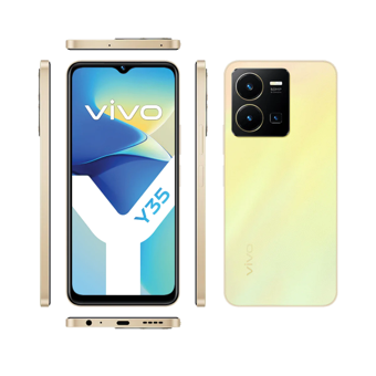 Vivo Y35 256 Gb Hafıza 8 Gb Ram 6.58 İnç 50 MP Çift Hatlı Ips Lcd Ekran Android Akıllı Cep Telefonu Gün Doğumu