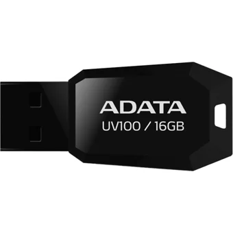 Adata UV100 USB 2.0 Usb Type-A 16 GB Flash Bellek Siyah