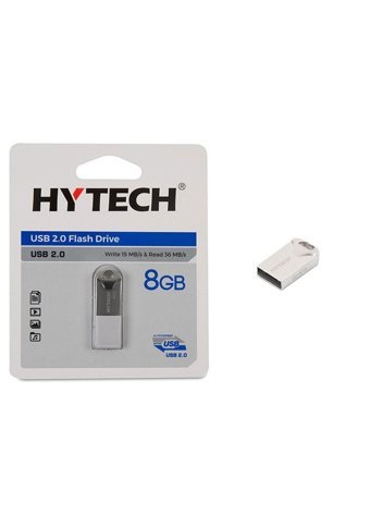 Hytech Hy-Xuf Mini USB 3.0 Usb Type-A Micro-A 8 GB Flash Bellek Gümüş