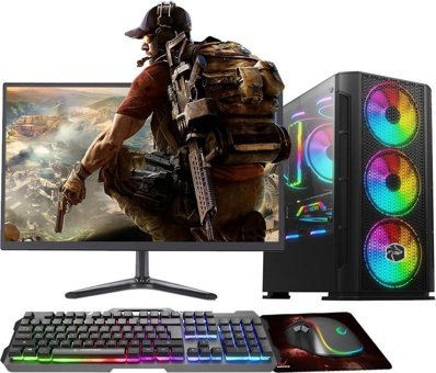 Zeiron Kind X60 Harici GeForce GT 730 Intel Core i5 3470 16 GB Ram 128 + 500 GB SSD Tower FreeDos 18.5 inç Monitörlü Masaüstü Oyuncu Bilgisayarı