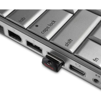 Sandisk Cruzer Fit Sdcz33-032G-G35 Şifreli Mini USB 2.0 Micro Usb 32 GB Flash Bellek Siyah