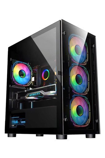 Izoly N13S Harici Radeon RX 580 Intel Core i5 3470 16 GB Ram 256 GB SSD Tower FreeDos Masaüstü Oyuncu Bilgisayarı