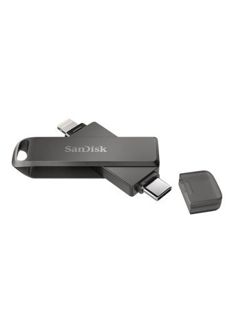 Sandisk IXpand Luxe Sdıx70N-064G-Gn6Nn Çift Taraflı USB 3.0 Usb Type-C 64 GB Flash Bellek Siyah