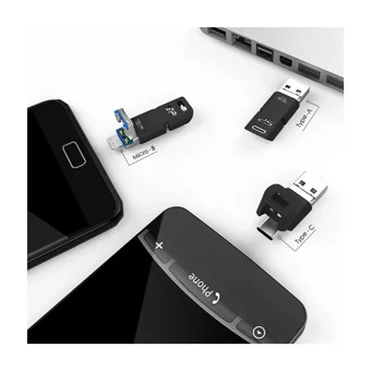 Silicon Power C50 Sp128Gbuc3C50V1K USB 3.2 Usb Type-C 128 GB Flash Bellek Siyah