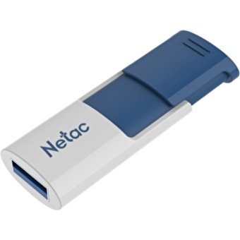 Netac NT03U182N-064G-30BL USB 3.0 Usb Type-A 64 GB Flash Bellek Beyaz Mavi