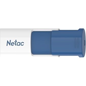 Netac NT03U182N-064G-30BL USB 3.0 Usb Type-A 64 GB Flash Bellek Beyaz Mavi