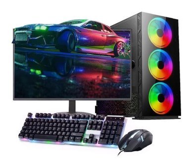 Rogame RKT660321 Harici GeForce GTX 1650 Intel Core i3 13100F 16 GB Ram 1 TB HDD + 240 GB SSD Tower FreeDos 24 inç Monitörlü Masaüstü Oyuncu Bilgisayarı