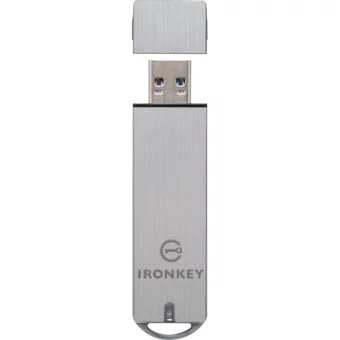 Kingston Ironkey Basic S1000 Şifreli USB 3.0 Usb Type-A 16 GB Flash Bellek Gümüş