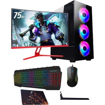 Gameload GL110 Harici Radeon RX 6600 Intel Core i7 10700F 32 GB Ram 1 TB HDD Tower FreeDos Masaüstü Oyuncu Bilgisayarı