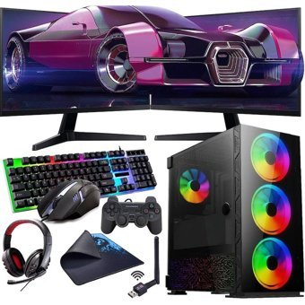 Rogame RKT660458 Harici GeForce GTX 1660 Super Intel Core i5 10400F 16 GB Ram 1 TB SSD Tower FreeDos 24 inç Monitörlü Masaüstü Oyuncu Bilgisayarı