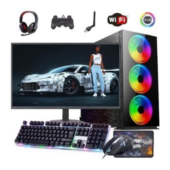 Rogame RKT660296 Harici GeForce GTX 1660 Super Intel Core i5 12400F 16 GB Ram 1 TB HDD + 120 GB SSD Tower FreeDos 24 inç Monitörlü Masaüstü Oyuncu Bilgisayarı