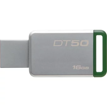 Kingston Data Traveler50 Mini USB 3.0 Usb Type-A 16 GB Flash Bellek Yeşil