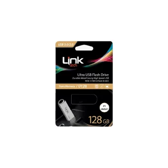 Linktech U128 USB 3.2 Usb Type-A 128 GB Flash Bellek Gümüş