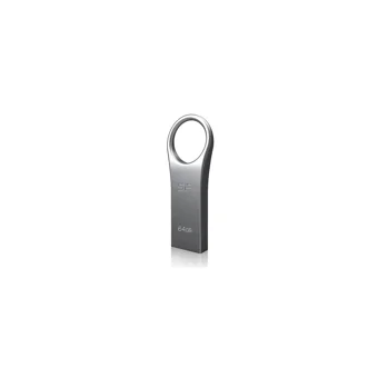Silicon Power F80 Sp064Gbuf2F80V1S USB 2.0 Usb Type-A 64 GB Flash Bellek Gümüş
