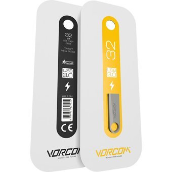 Vorcom USB 3.0 Usb Type-A 128 GB Flash Bellek Gümüş