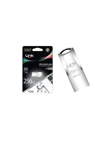 Linktech P256 Premium Pro USB 3.0 Usb Type-A 256 GB Flash Bellek Gümüş