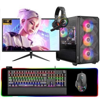 Dragos DRX6838 Harici GeForce RTX 3050 Intel Core i5 11400F 32 GB Ram 1 TB SSD Tower FreeDos 28 inç Monitörlü Masaüstü Oyuncu Bilgisayarı