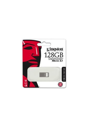 Kingston Data Traveler Dtmc3/128 USB 3.1 Usb Type-A 128 GB Flash Bellek Gri