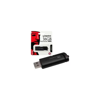 Kingston Dt104 USB 2.0 Usb Type-A 16 GB Flash Bellek Siyah