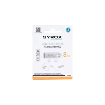 Syrox SYX-Um32 USB 2.0 Usb Type-A 32 GB Flash Bellek Gümüş