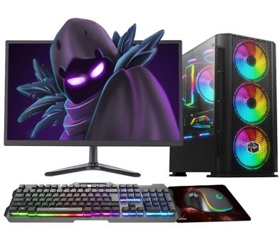 Zeiron PS240 Harici Radeon RX 550 Intel Core i5 3470 16 GB Ram 500 GB HDD + 120 GB SSD Tower FreeDos 18.5 inç Monitörlü Masaüstü Oyuncu Bilgisayarı