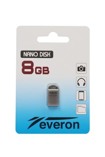 Everon Şifreli Mini USB 2.0 Usb Type-A 16 GB Flash Bellek Gri