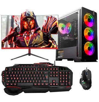 Dragos DRX6799 Harici GeForce RTX 3060 AMD Ryzen 5 3600 16 GB Ram 512 GB SSD Tower FreeDos 23.6 inç Monitörlü Masaüstü Oyuncu Bilgisayarı