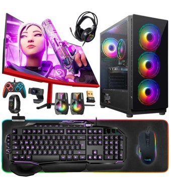 Turbox TX5041 Harici GeForce GTX 1660 Tİ Intel Core i5 9400F 16 GB Ram 1 TB SSD Tower FreeDos 27 inç Monitörlü Masaüstü Oyuncu Bilgisayarı