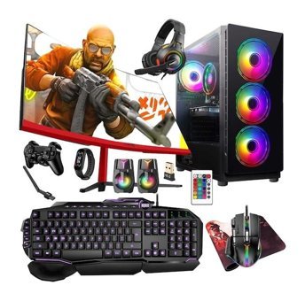 Turbox TX5273 Harici Radeon RX 580 Intel Core i5 9400F 32 GB Ram 1 TB SSD Tower FreeDos 23.6 inç Monitörlü Masaüstü Oyuncu Bilgisayarı
