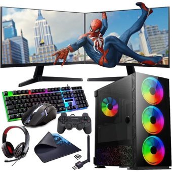 Rogame RKT660456 Harici GeForce GTX 1660 Super Intel Core i5 10400F 16 GB Ram 1 TB HDD + 240 GB SSD Tower FreeDos 24 inç Monitörlü Masaüstü Oyuncu Bilgisayarı