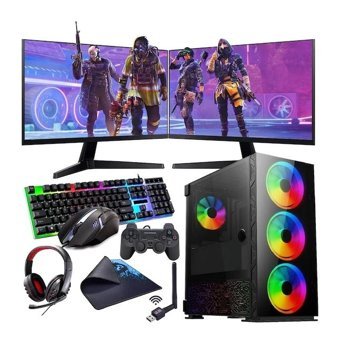 Rogame RKT660500 Harici GeForce GTX 1660 Super Intel Core i5 12400F 16 GB Ram 1 TB HDD + 120 GB SSD Tower FreeDos 24 inç Monitörlü Masaüstü Oyuncu Bilgisayarı