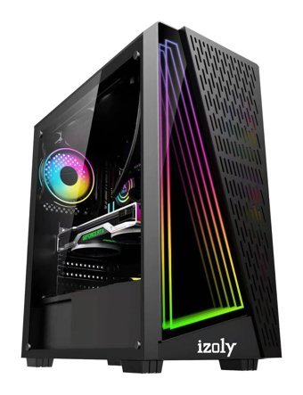 Izoly Spectre Y Harici Radeon RX 580 Intel Core i5 4590 16 GB Ram 512 GB SSD Tower FreeDos Masaüstü Oyuncu Bilgisayarı