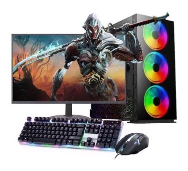 Rogame RKT660329 Harici GeForce GTX 1650 Intel Core i3 13100F 16 GB Ram 1 TB HDD + 240 GB SSD Tower FreeDos 24 inç Monitörlü Masaüstü Oyuncu Bilgisayarı