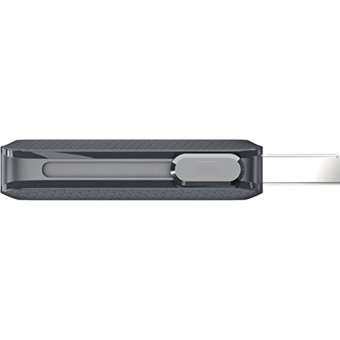 Sandisk Ultra Dual Drive Sdddc2-128G-G46 Çift Taraflı USB 3.1 Usb Type-C 128 GB Flash Bellek Siyah