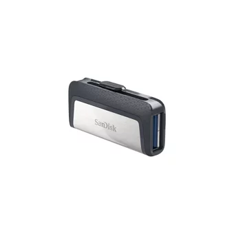 Sandisk Ultra Dual Drive Sdddc2-128G-G46 Çift Taraflı USB 3.1 Usb Type-C 128 GB Flash Bellek Siyah