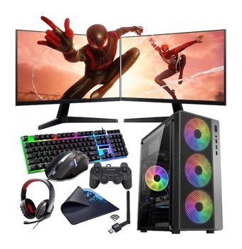 Rowork RKT660498 Harici GeForce GTX 1650 Intel Core i5 12400F 16 GB Ram 480 GB SSD Tower FreeDos 24 inç Monitörlü Masaüstü Oyuncu Bilgisayarı