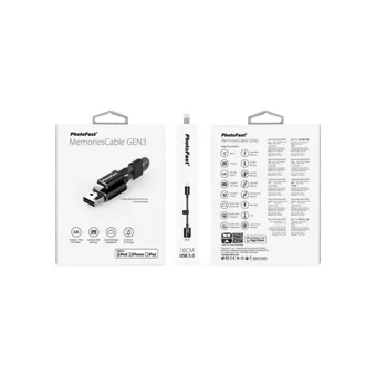 Photofast BPF-MCG3U3BK32GB USB 3.0 Lightning 32 GB Flash Bellek Siyah