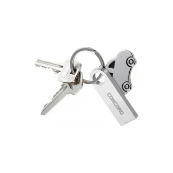 Concord Ultra Flair Concord Mini USB 2.0 Usb Type-A 64 GB Flash Bellek Gümüş