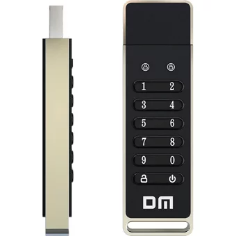 Dm FD063 Şifreli USB 3.2 Usb Type-A 64 GB Flash Bellek Siyah