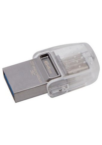 Kingston Dtduo3C Çift Taraflı USB 3.1 Usb Type-A Type-C 64 GB Flash Bellek Beyaz
