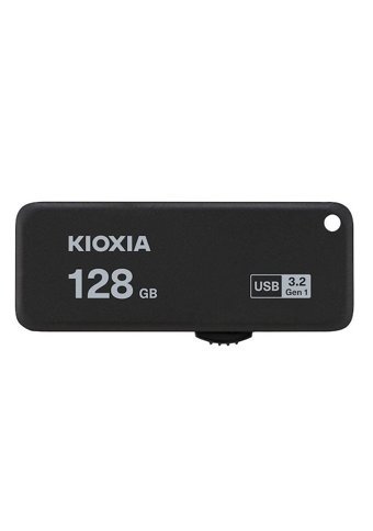 Kioxia Transmemory U365 Lu365K0128Gg4 USB 3.2 Usb Type-A 128 GB Flash Bellek Siyah