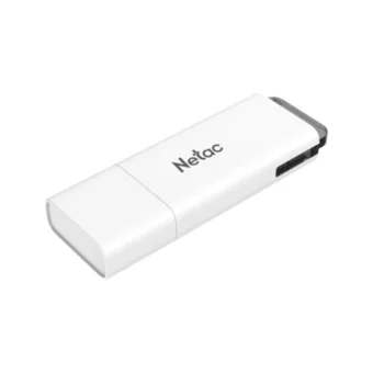 Netac NT03U185N-128G-30WH USB 2.0 Usb Type-A 128 GB Flash Bellek Beyaz