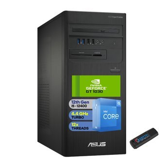 Asus Expertcenter D7 D700TD 5124000700PV03 Harici GeForce GT 1030 Intel Core i5 12400 8 GB Ram 512 GB SSD Tower Windows 11 Pro Masaüstü Oyuncu Bilgisayarı + Zetta Flash Bellek