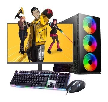 Rogame RKT660323 Harici GeForce RTX 3050 Intel Core i3 13100F 16 GB Ram 1 TB HDD + 240 GB SSD Tower FreeDos 24 inç Monitörlü Masaüstü Oyuncu Bilgisayarı